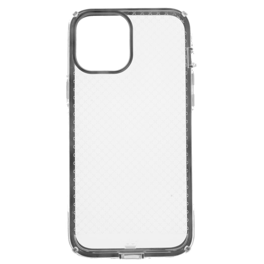 Estuche Protección el Rey Anigma Caidas de 2 10 Mts Apple iPhone 12 Pro Max Color Gris / Transparente — foto 2