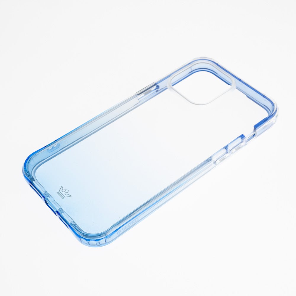 Estuche Clásico El Rey Marco Degrade Apple iPhone 14 Pro Max Color Celeste — foto 2