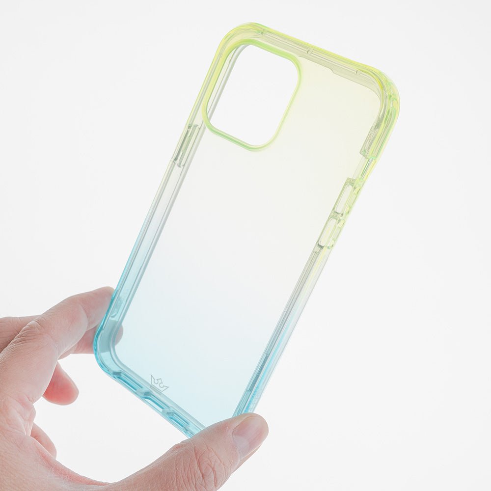 Estuche Clásico El Rey Marco Degrade Apple iPhone 14 Plus Color Verde / Turquesa — foto 3