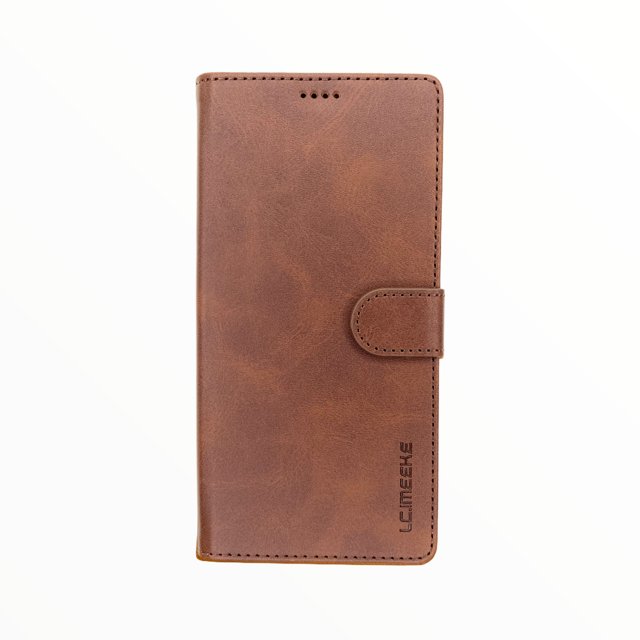 Estuche Carteras Lc Imeeke Folio Libreta con Porta Tarjeta Apple iPhone Xr Color Cafe