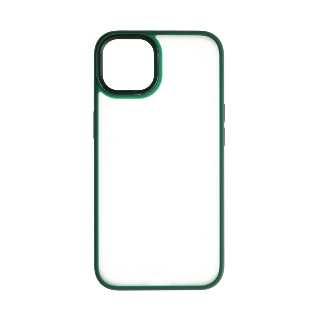 Estuche Clásico El Rey Mate Marco de Apple iPhone 12 Pro Max Color Verde