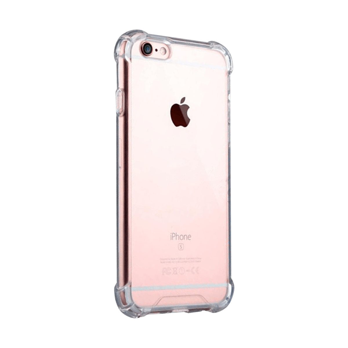 Estuche Protección El Rey Hard Case Reforzado Apple iPhone 6 Color Transparente