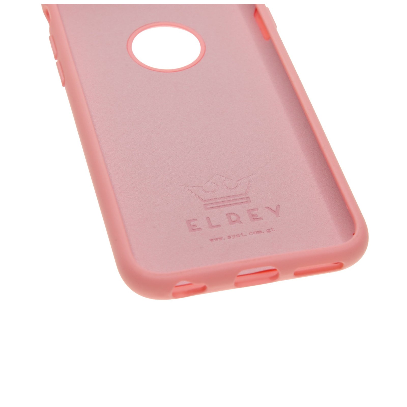 Estuche Silicon El Rey Silicon Apple iPhone 6 Plus Color Rosado — foto 3