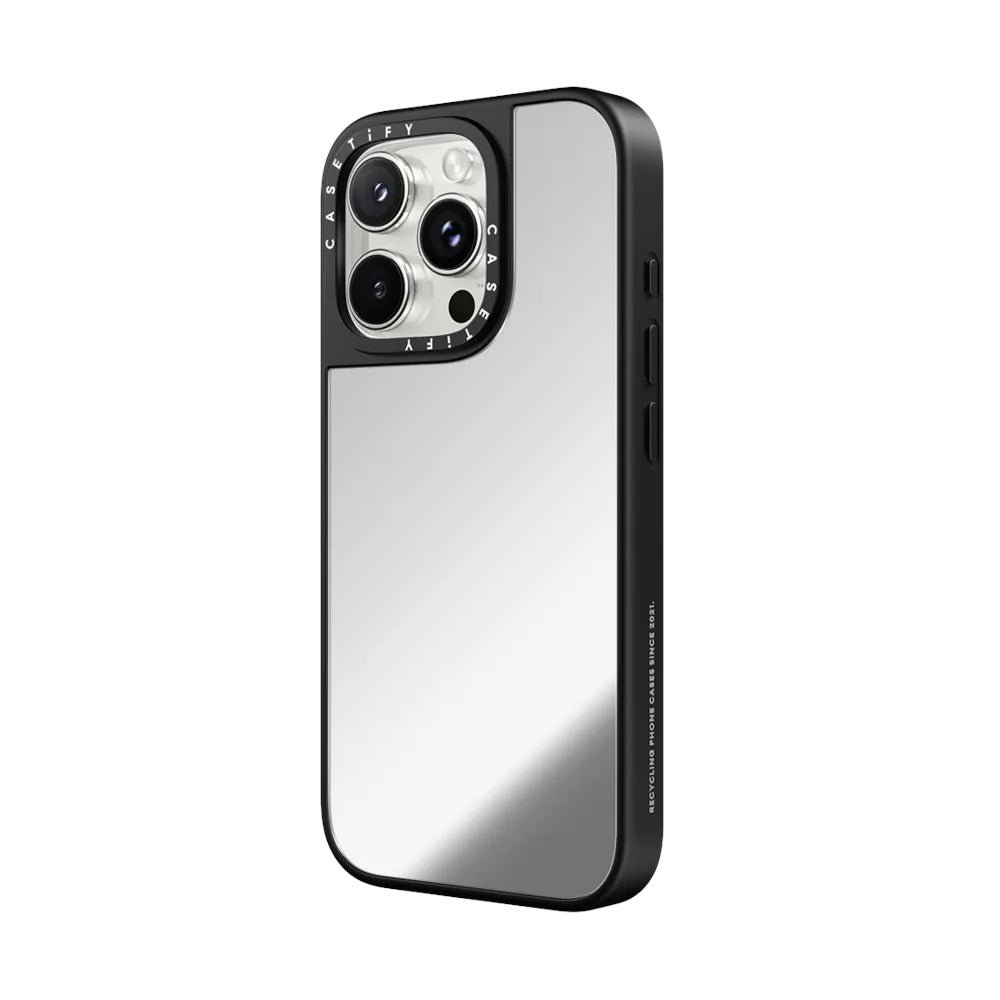 CASETiFY Mirror Marco Negro para iPhone 13 — foto 2