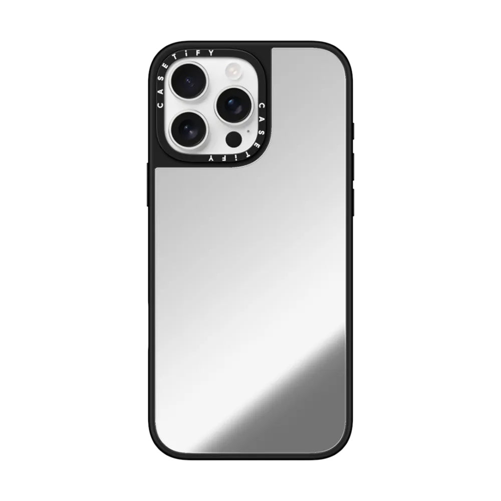 CASETiFY Mirror Marco Negro para iPhone 13