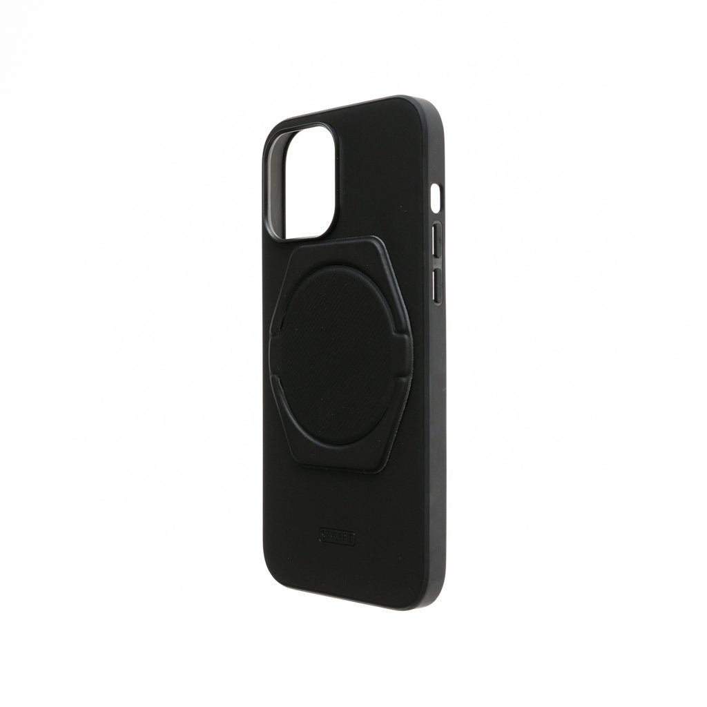 Estuche Celulares Genérico MagSafe Funda con Holder Compatible con Apple iPhone 12 Pro Max Color Negro — foto 2