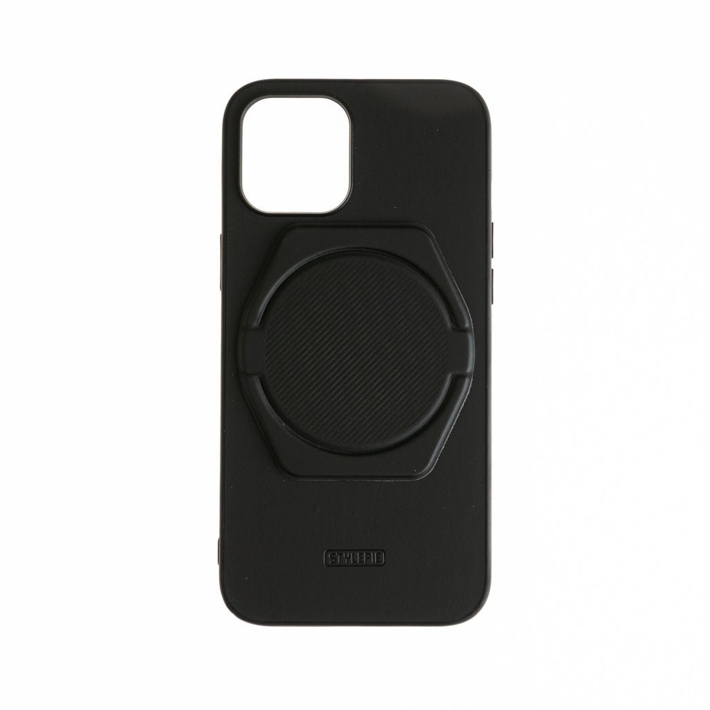 Estuche Celulares Genérico MagSafe Funda con Holder Compatible con Apple iPhone 13 Color Negro