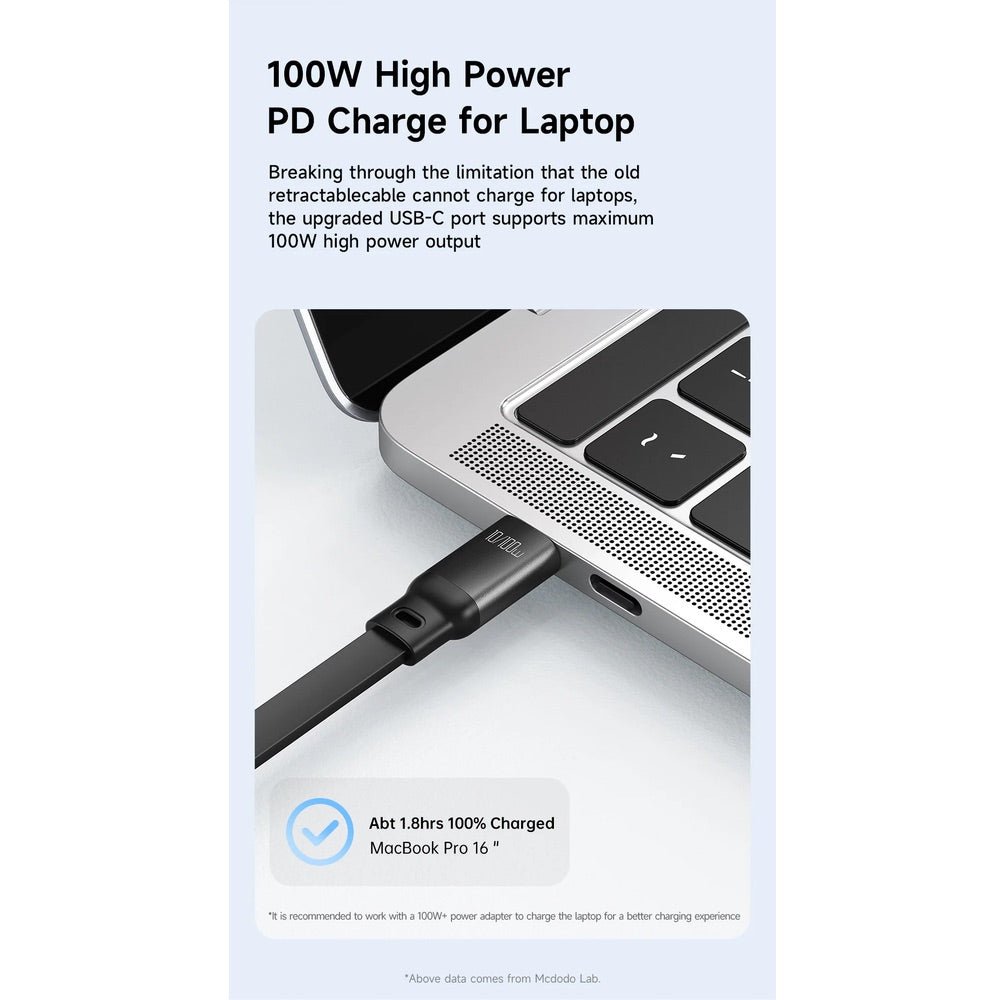 Cable McDodo CA-5220 3 en 1 USB-C a Lightning y Micro — foto 3