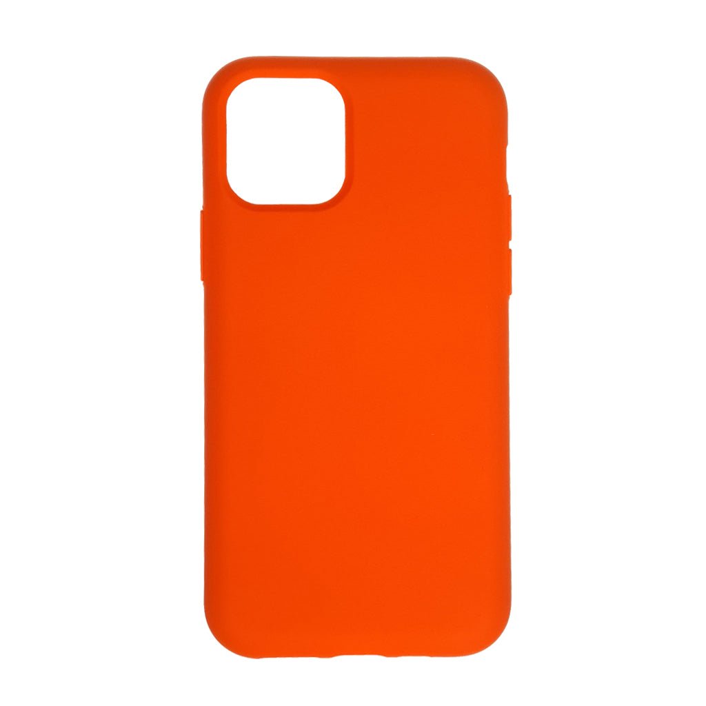 Estuche Silicon El Rey para iPhone 11 Pro Max - Naranja