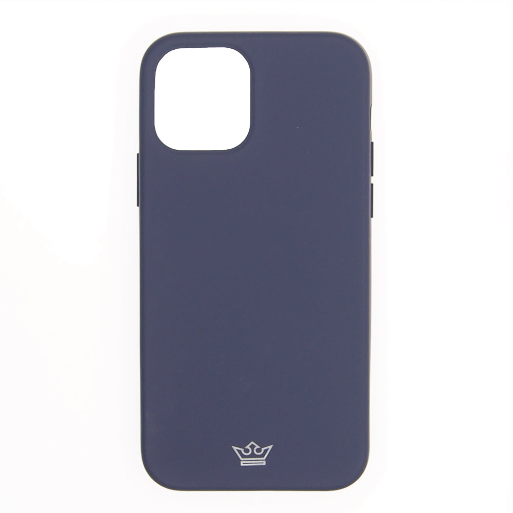 Estuche Silicon El Rey Silicon Apple iPhone 12 Pro Max Color Azul Marino