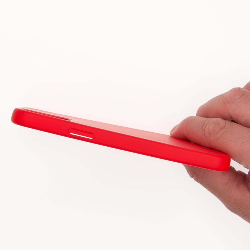 Estuche Silicon El Rey Silicon Apple iPhone 12 / iPhone 12 Pro Color Rojo — foto 2