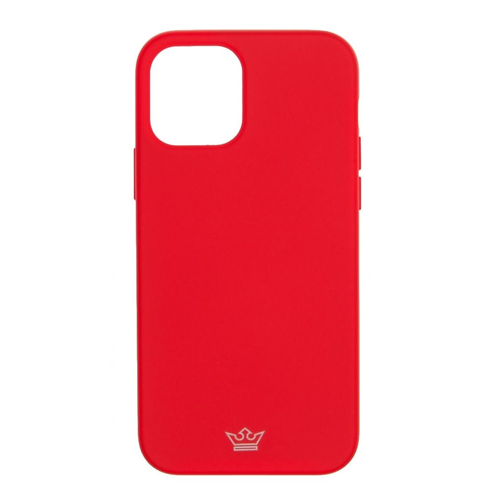 Estuche Silicon El Rey Silicon Apple iPhone 12 / iPhone 12 Pro Color Rojo