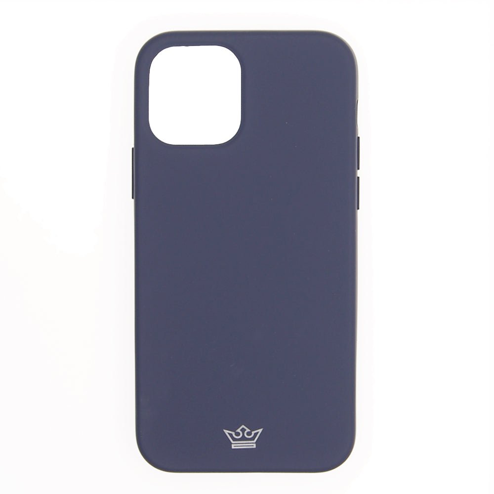 Estuche Silicon El Rey para iPhone 12 Mini - Azul Marino