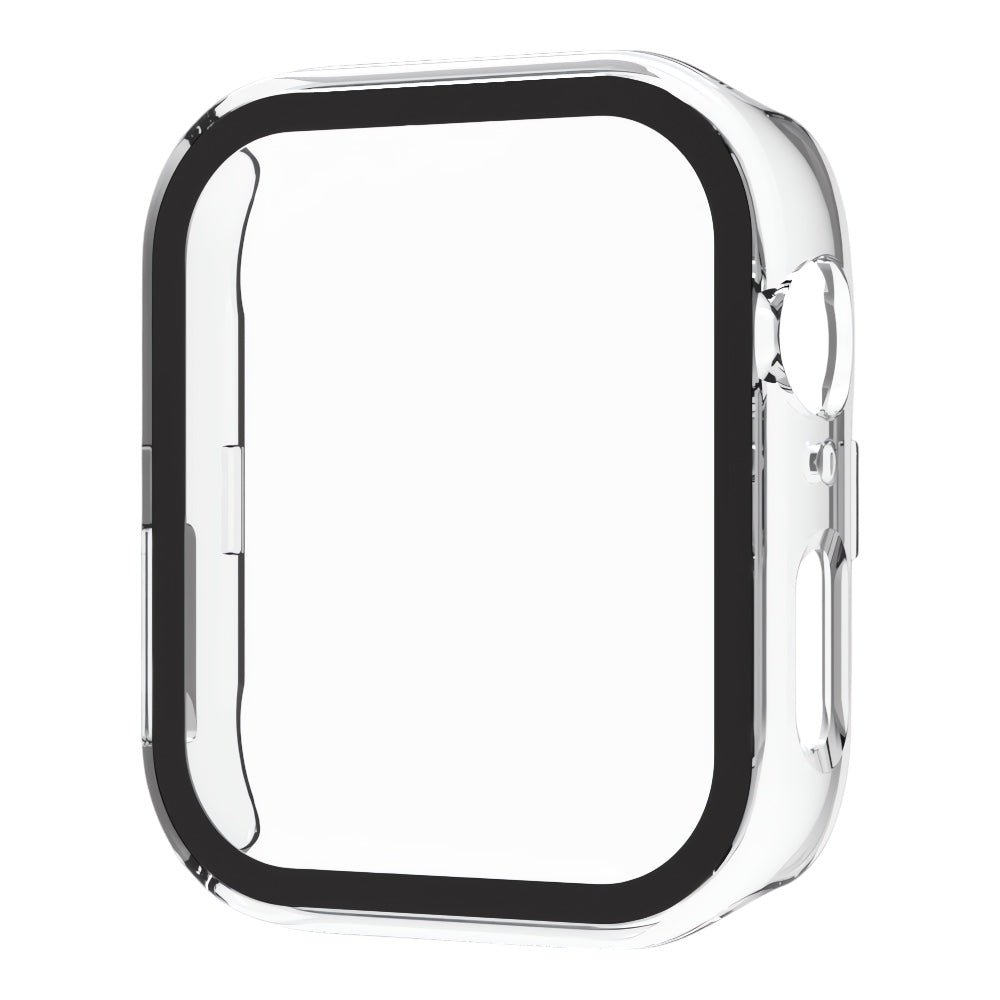 Estuche El Rey Vidrio Templado Apple Watch 45mm Color Transparente