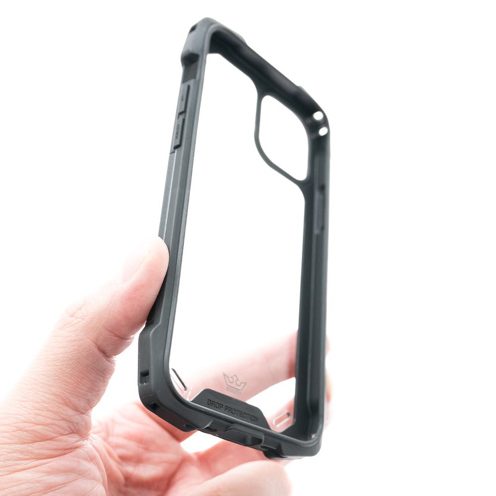Estuche Clásico el Rey Impact 10 Metros de Protección Apple iPhone 13 Pro Max Color Negro — foto 3