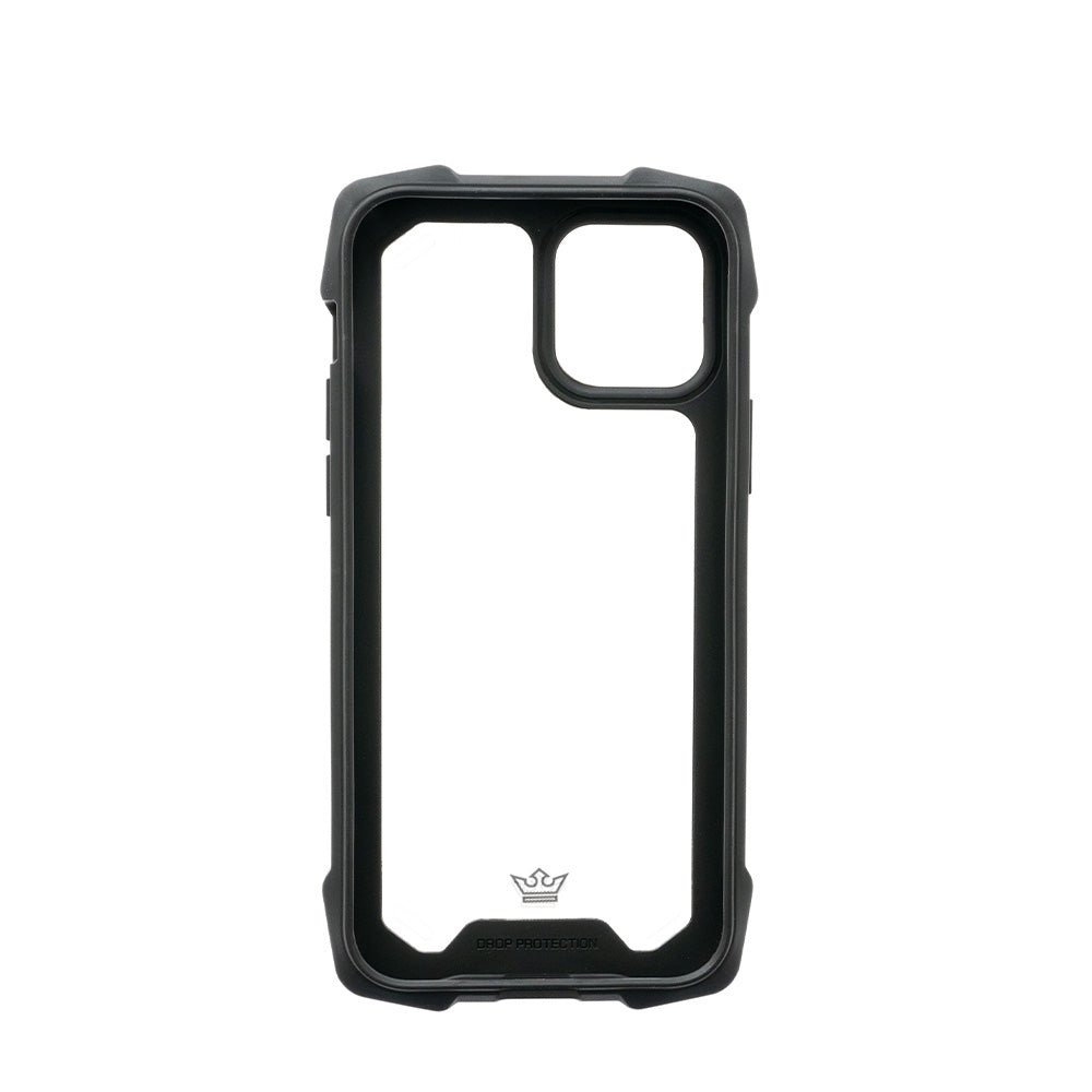 Estuche Clásico El Rey Impact 10 Metros de Protección Apple iPhone 13 Pro Max Color Negro / Plateado — foto 3