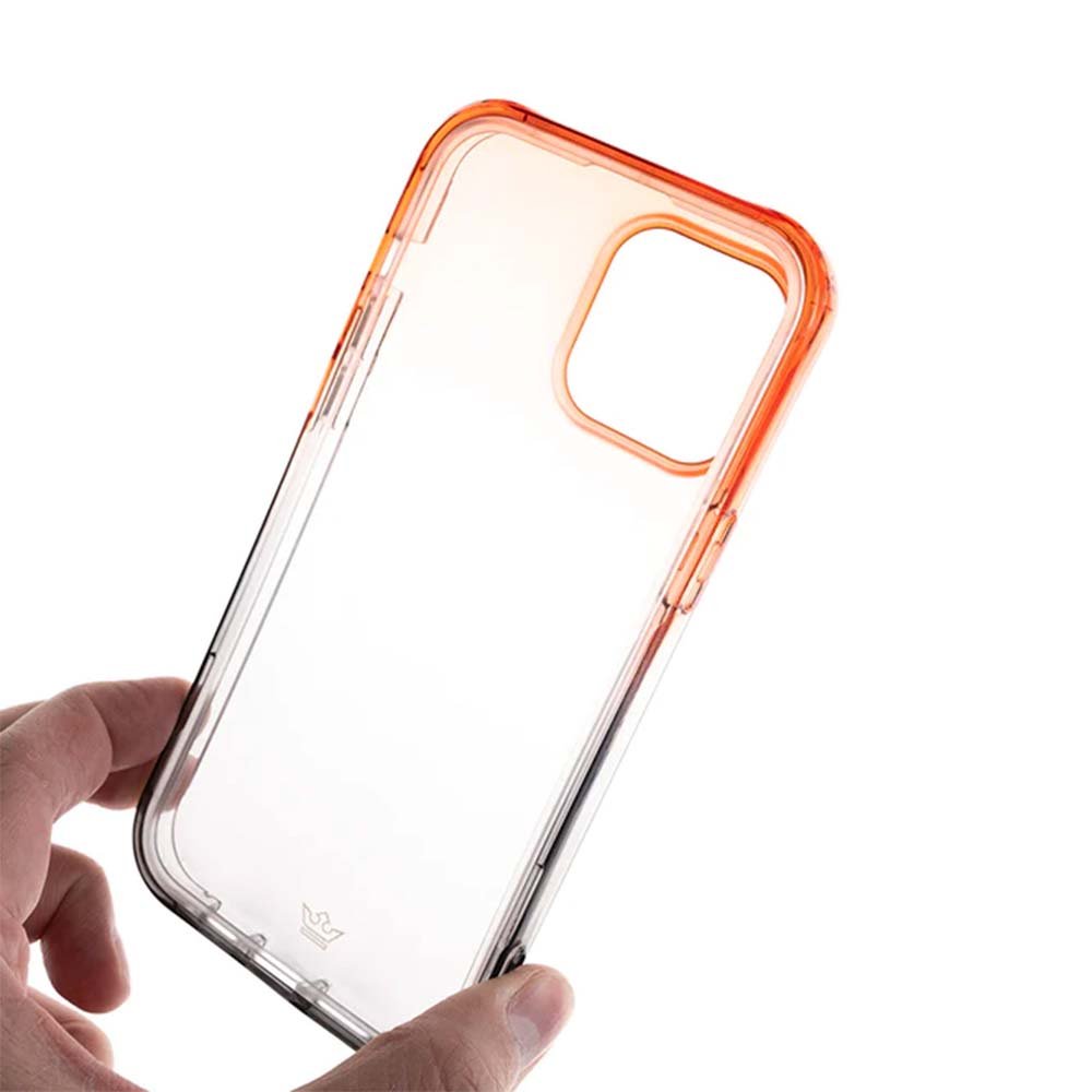 Estuche Clásico El Rey Degrade para iPhone 14 Pro Max · Naranja Gris — foto 2