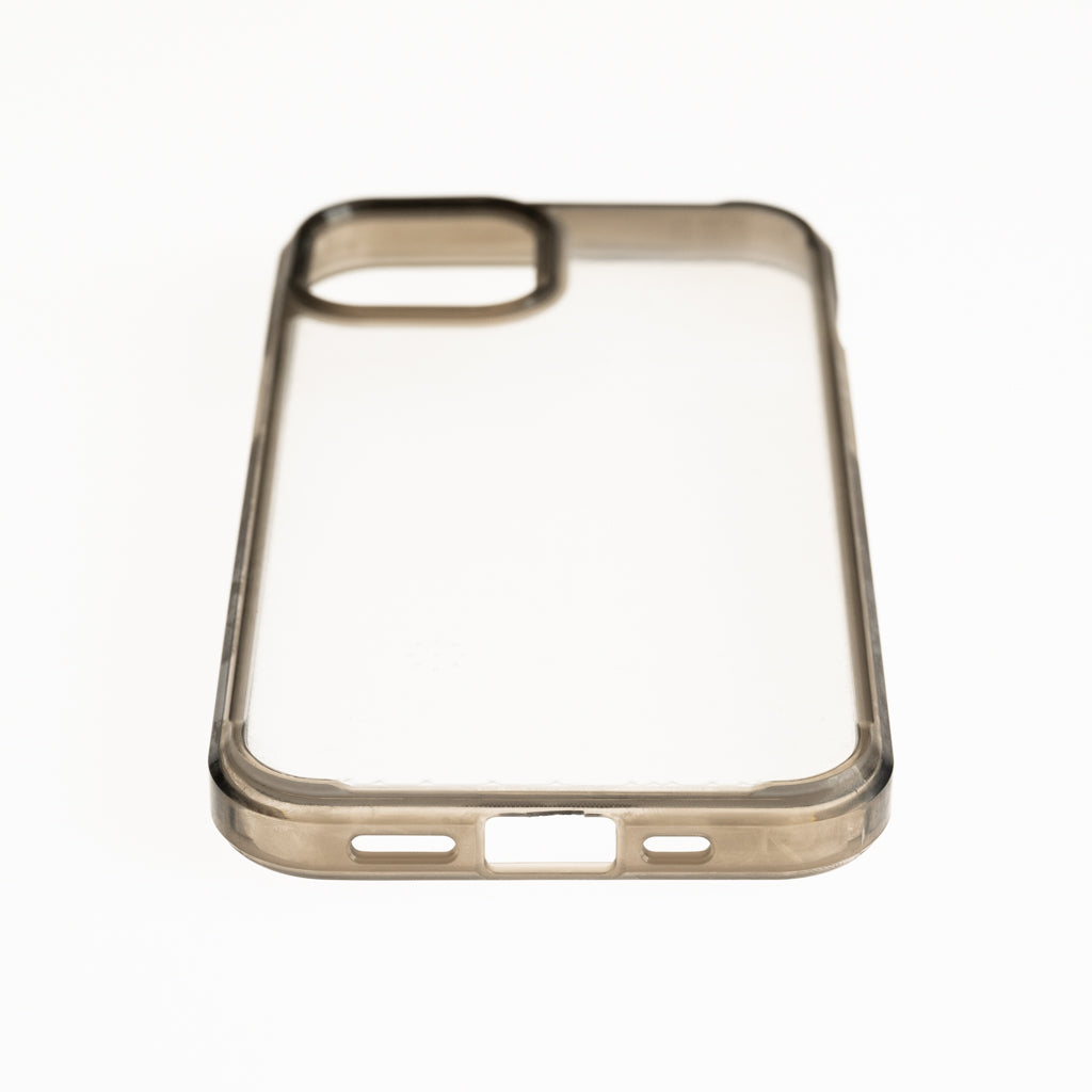 Estuche Clásico Spigen Transparente Marco Apple iPhone 12 Pro Max Color Gris / Transparente — foto 5