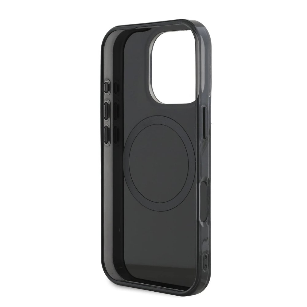 Amg Hc MagSafe Double Layer Transparent Graphics Black iPhone 16 Pro Max — foto 3