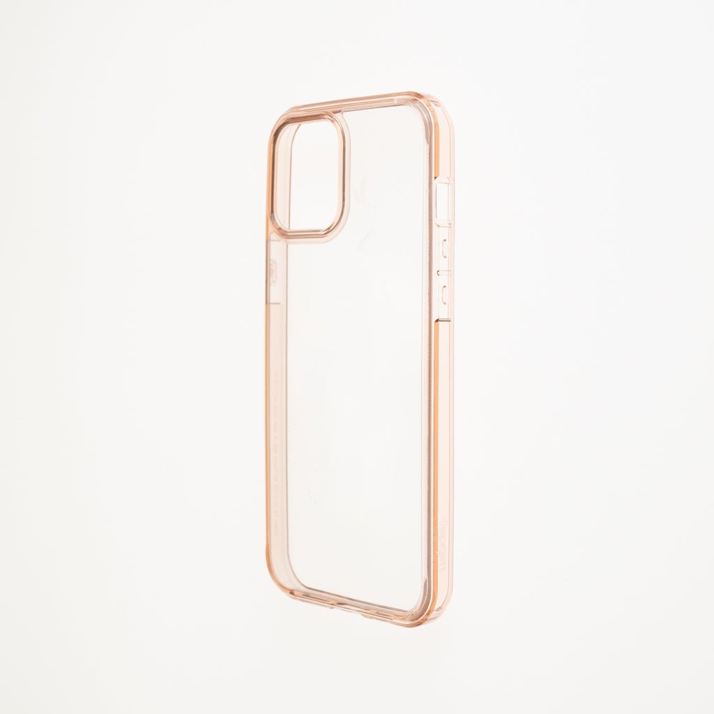 Estuche Clásico Spigen Transparente Marco Apple iPhone 13 Color Rosado / Transparente — foto 2