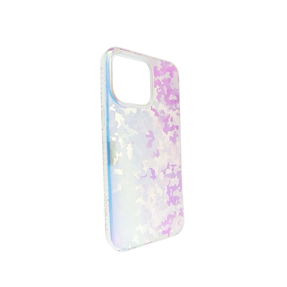 Estuche El Rey Cosmos iPhone 15 Pro Max Tornasol Camuflaje Color Multicolor