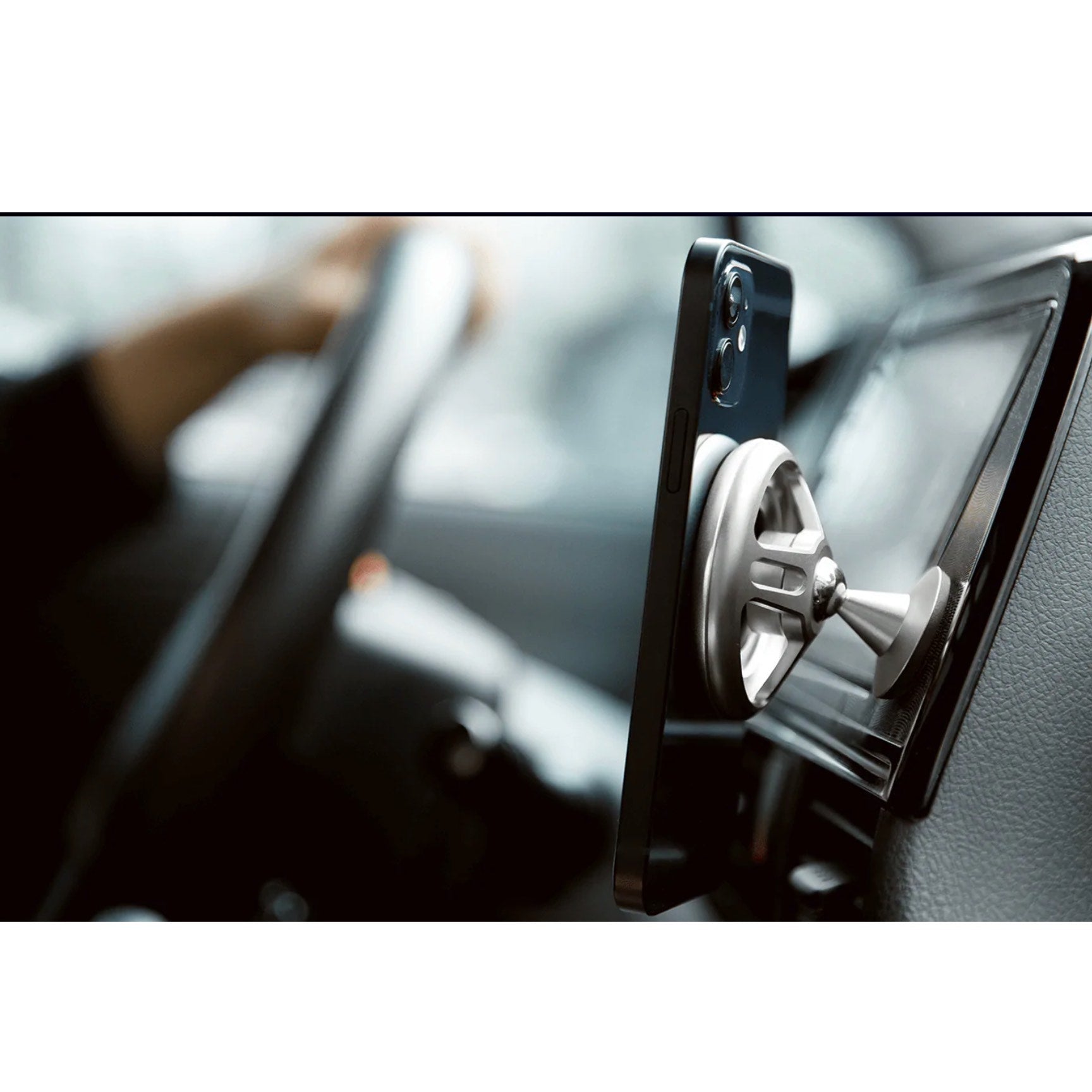 Accesorio SwitchEasy Carro Magmount Magnetic Backet para Color Negro — foto 7