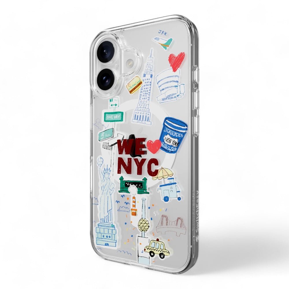 Estuche SwitchEasy Skin iPhone 16 - New York Multicolor — foto 2