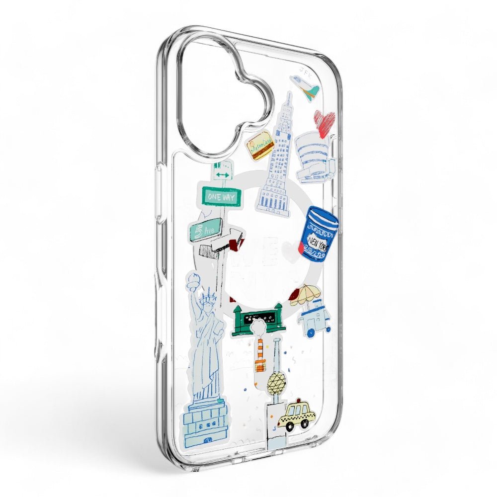 Estuche SwitchEasy Skin iPhone 16 - New York Multicolor — foto 3