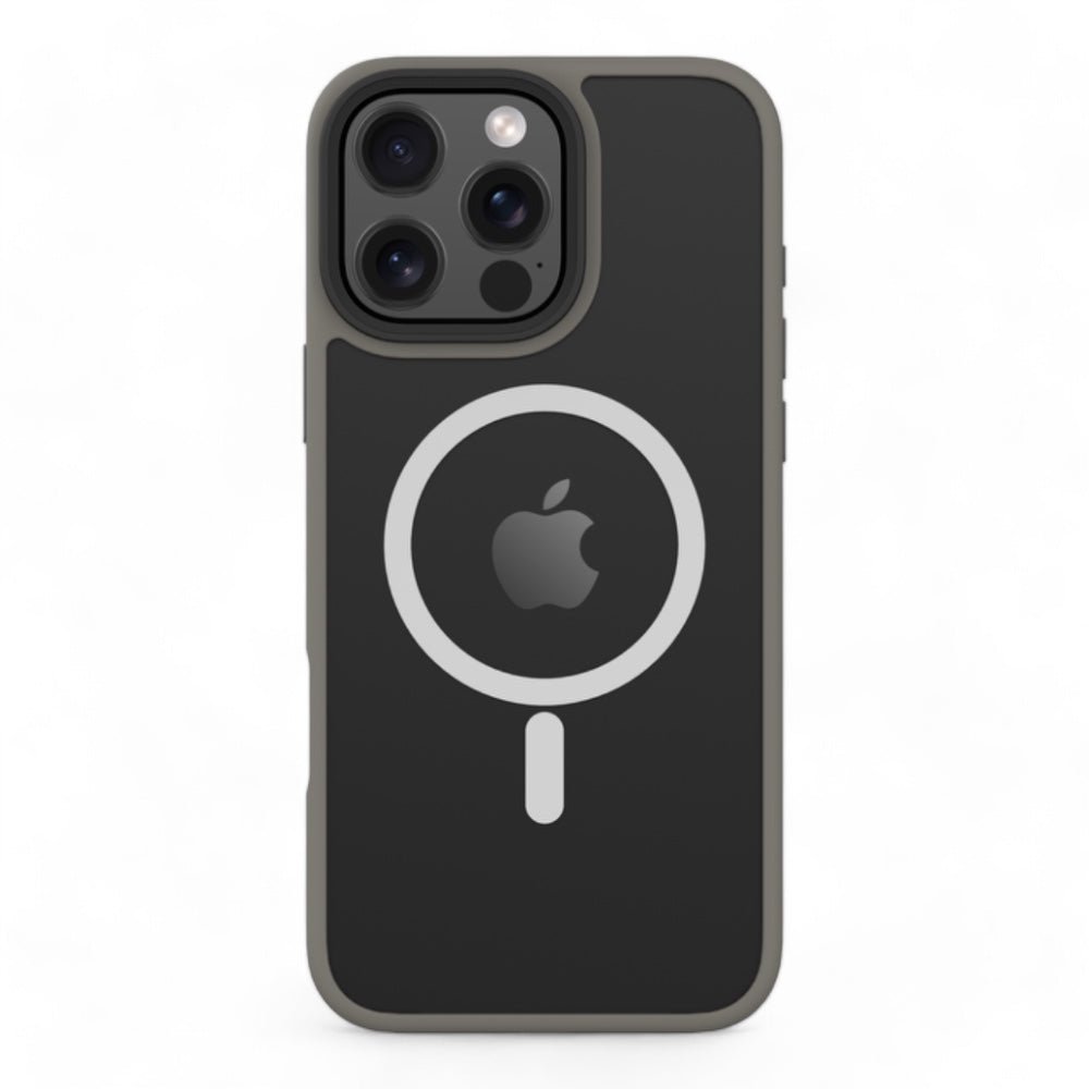 Estuche Devia MagSafe iPhone 16 Pro Pino Series Magnetic Shockproof Case Color Gris Oscuro