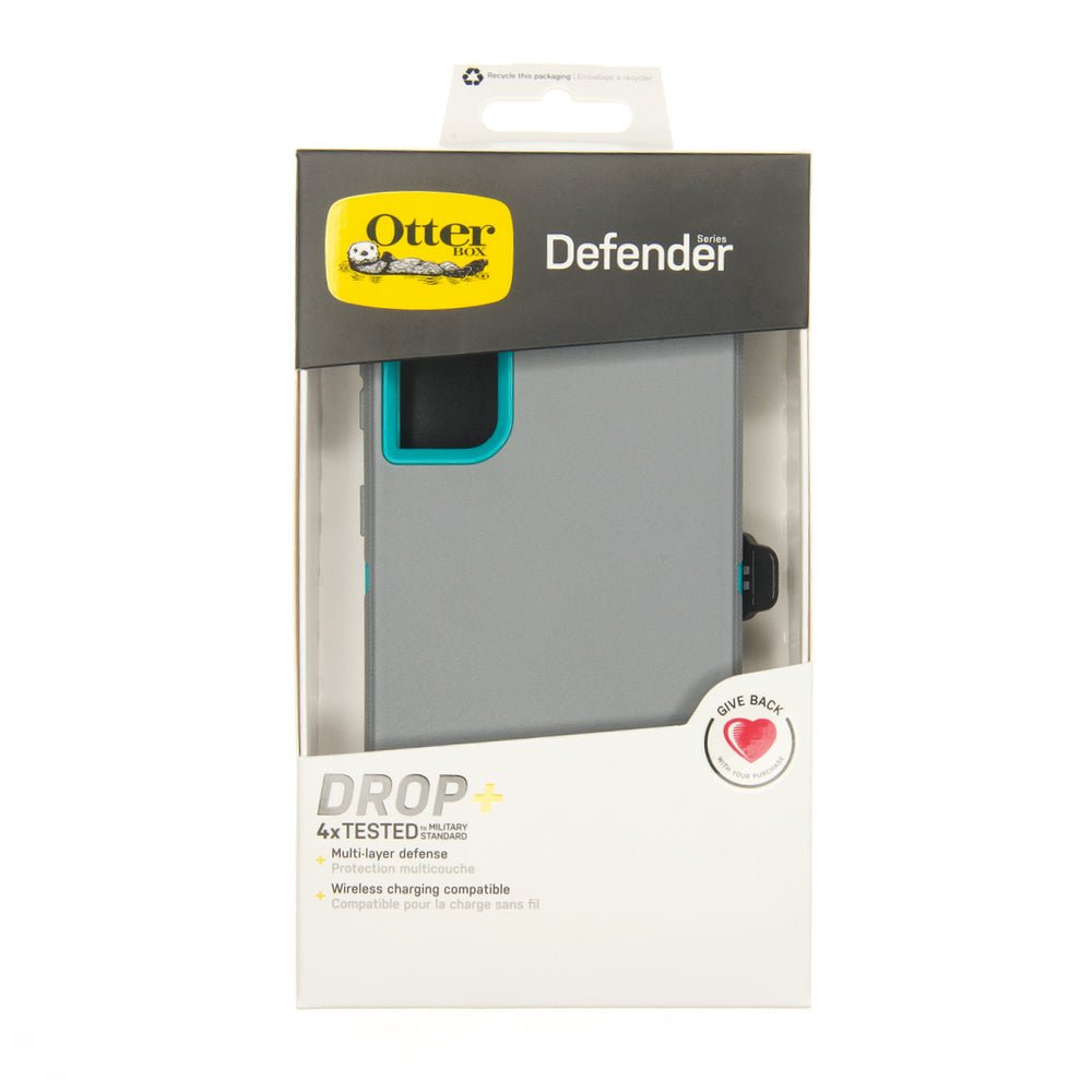 Case OtterBox Defender para Samsung A51 - Gris/Turquesa