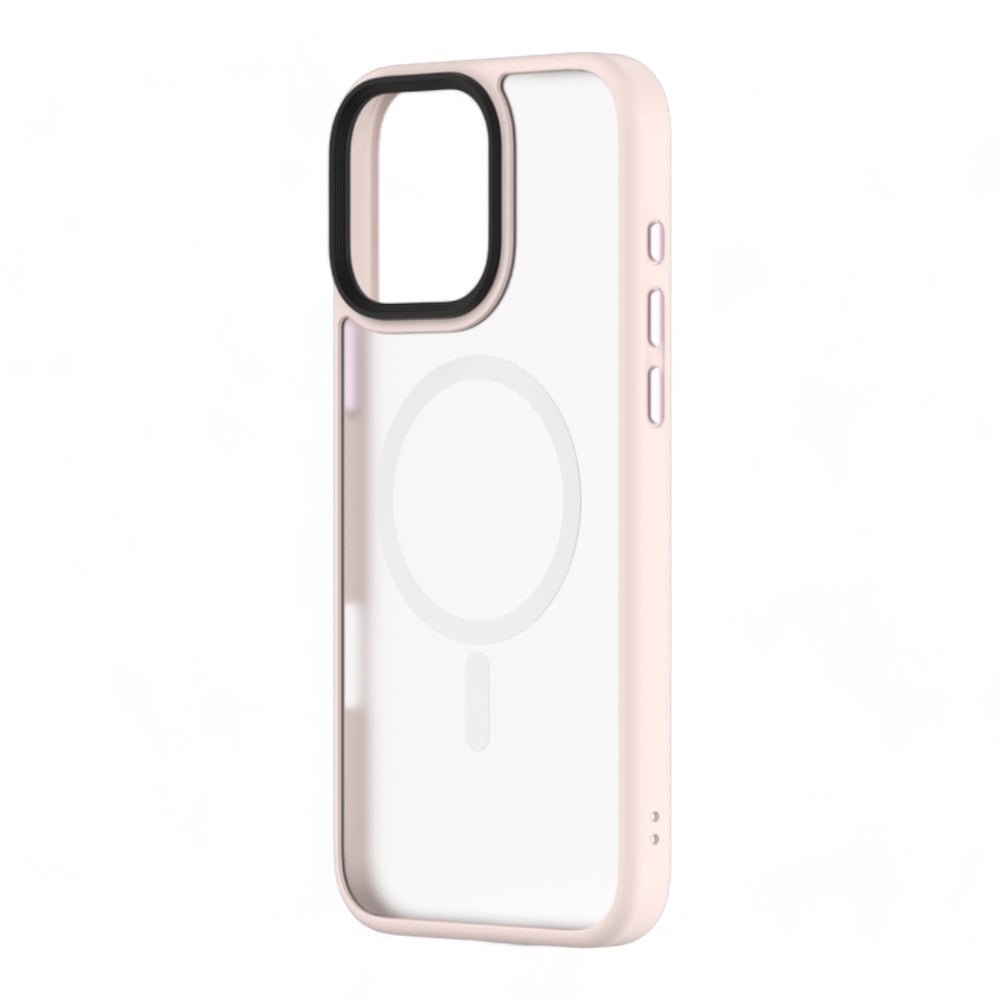Estuche Devia MagSafe iPhone 16 Pro Max Pino Series Magnetic Shockproof Case Color Fucsia — foto 3
