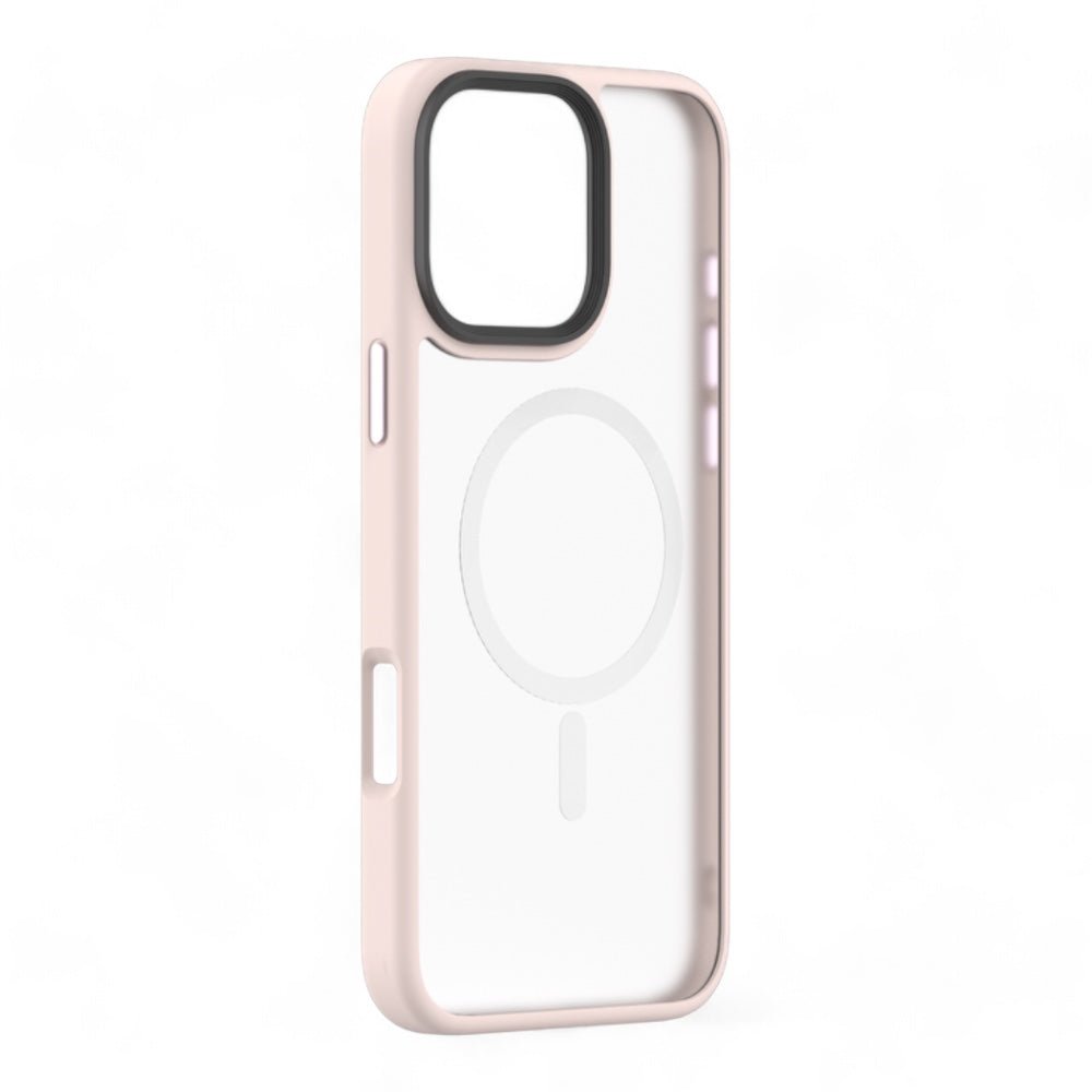 Estuche Devia MagSafe iPhone 16 Pro Max Pino Series Magnetic Shockproof Case Color Fucsia — foto 4