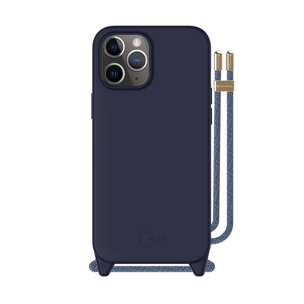 Estuche SwitchEasy Play iPhone 12 Pro con Strap Color Azul Marino