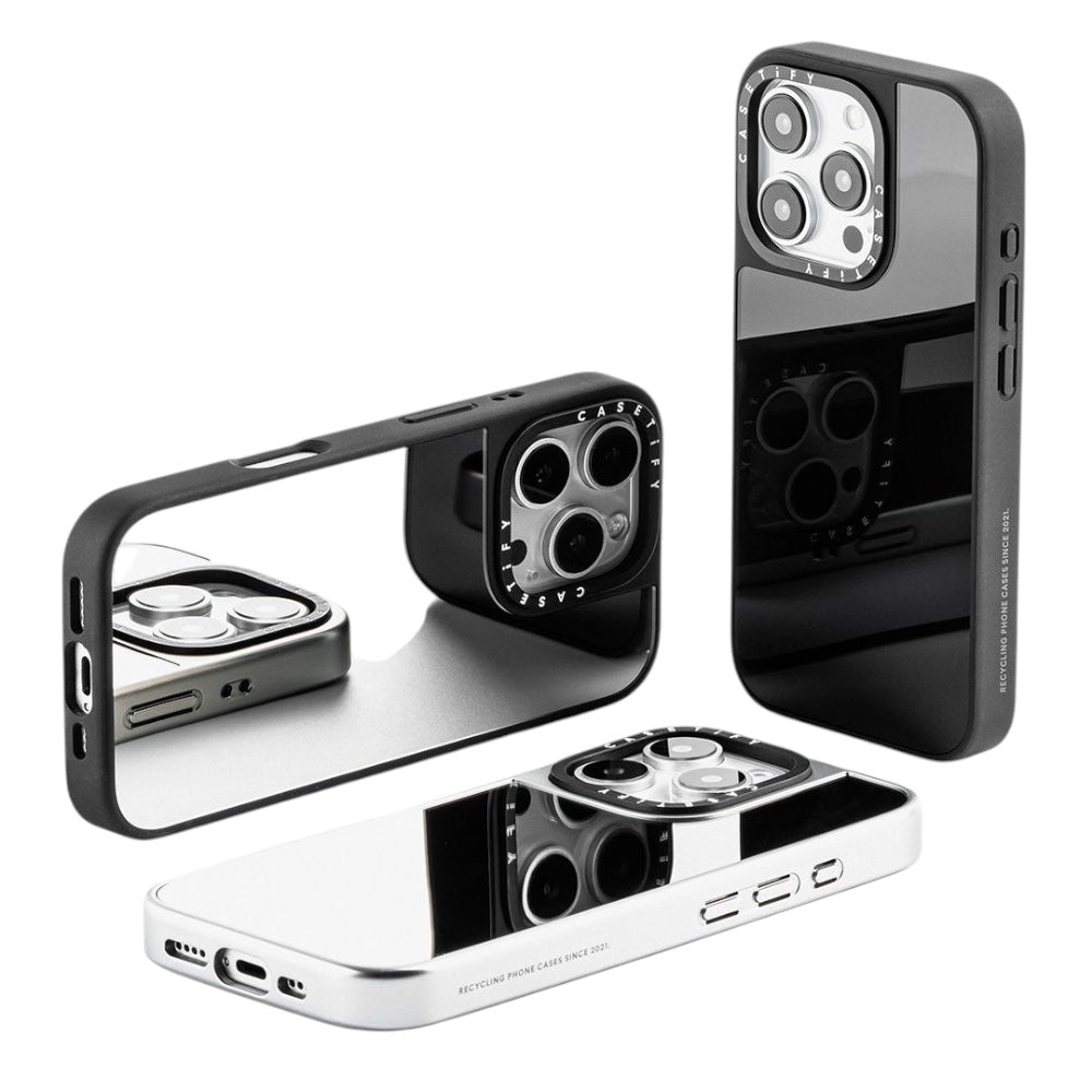 Estuche CASETiFY Mirror para iPhone 16 Pro - Negro — foto 4