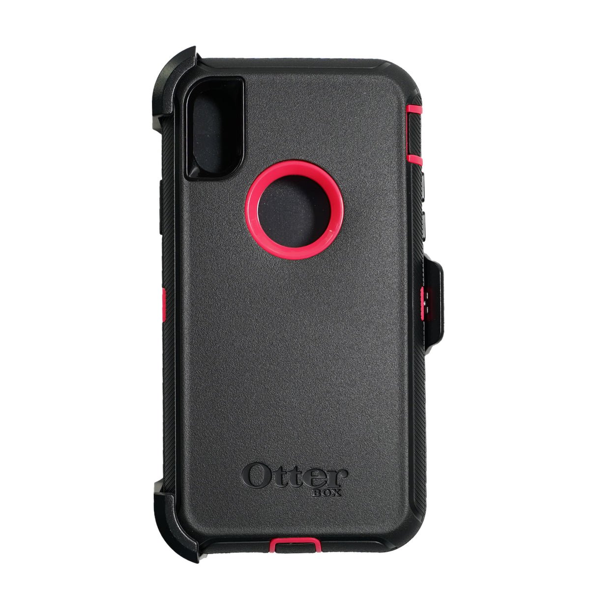 Case OtterBox Defender | iPhone XS Max | Negro / Rosado