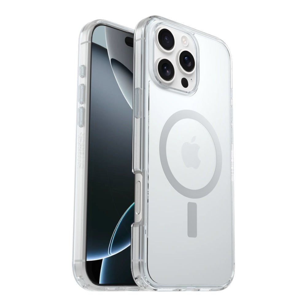 Estuche OtterBox Symmetry con MagSafe iPhone 16 Pro Color Transparente