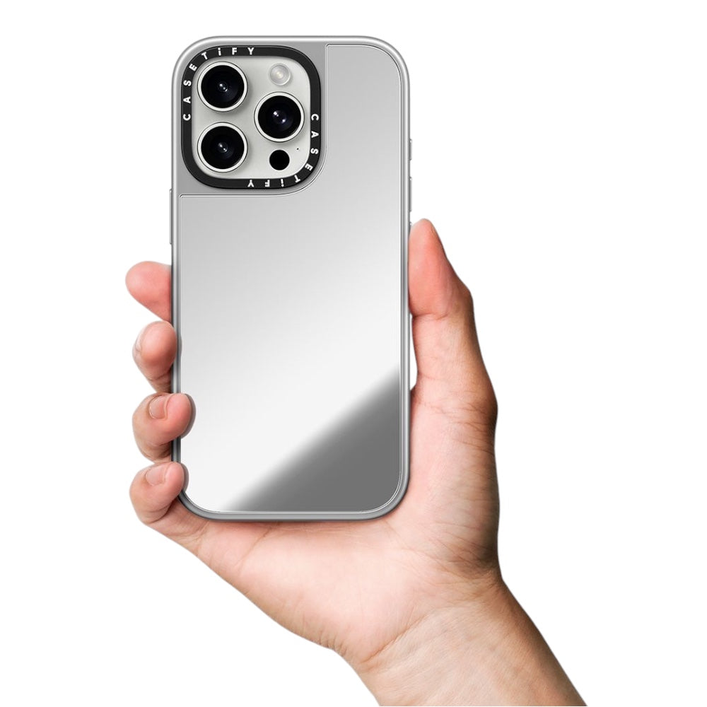 Estuche CASETiFY Mirror Blanco para iPhone 13 — foto 5