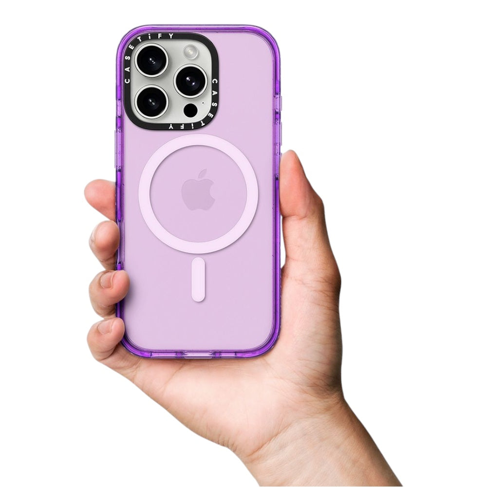 Estuche CASETiFY Impact MagSafe para iPhone 16 Pro - Morado — foto 5