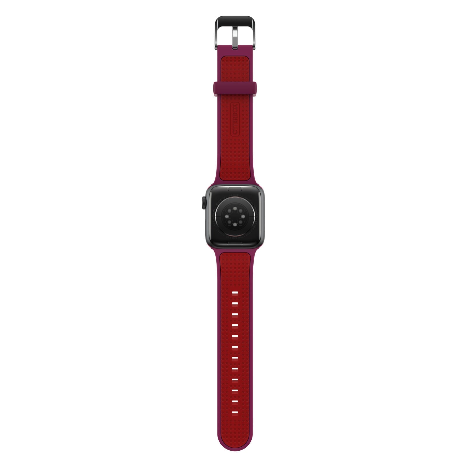 Accesorio OtterBox Pulsera Silicon All Day Band Apple Watch 42 / 44 / 45 Mm Color Fucsia / Rojo — foto 6