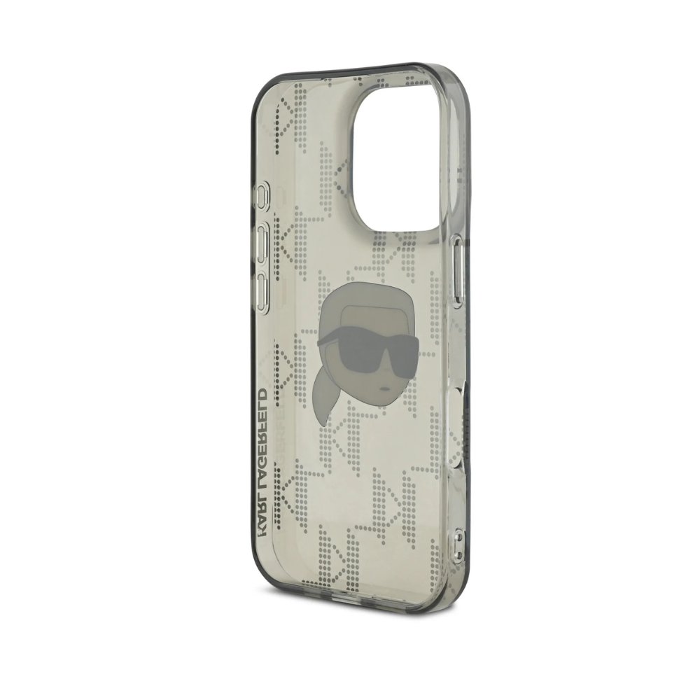 Estuche Karl Lagerfeld Hc Iml K. Head Monogram Electroplated iPhone 16 Pro — foto 3