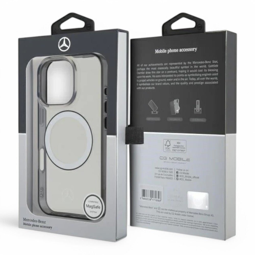 Estuche Mercedes-Benz MB HC MagSafe para iPhone 16