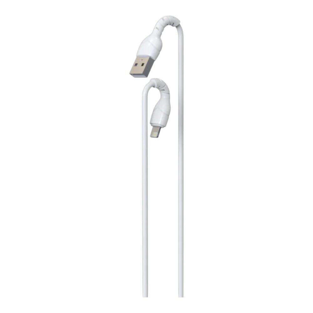 Cable Devia USB Devia Lightning Kintone Series Economico Ec406 Color Blanco — foto 3