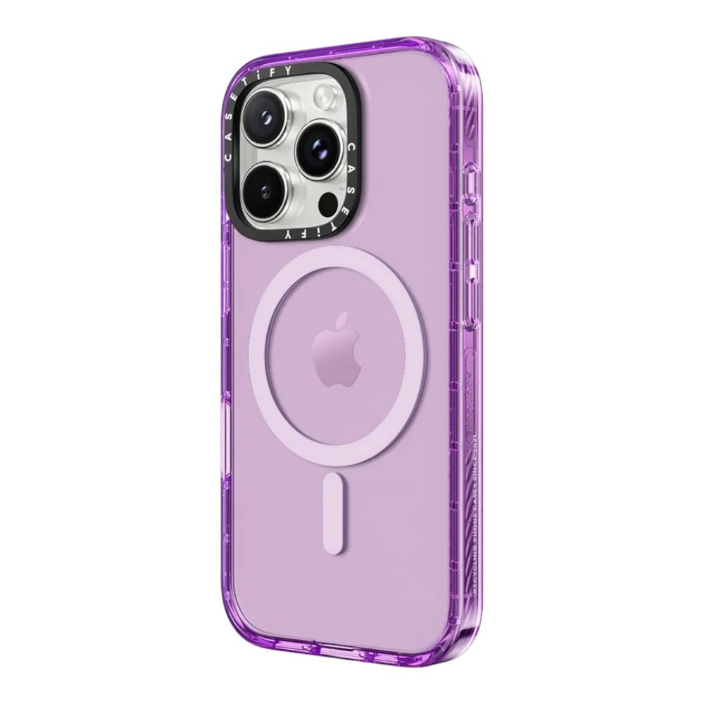 Case CASETiFY Impact con MagSafe iPhone 16 Morado — foto 3