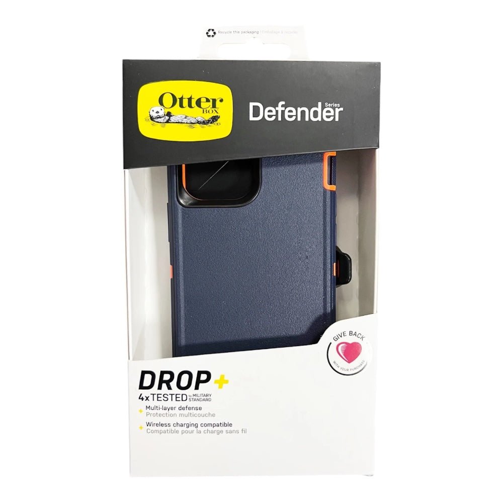 Case OtterBox Defender | iPhone 13 Pro | Azul/naranja