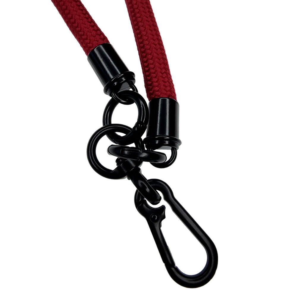 Accesorio el Rey Strap 8mm 1.2 M Largo con Sujetadora New con Colgador de Llaves y Audífonos Color Corinto — foto 2