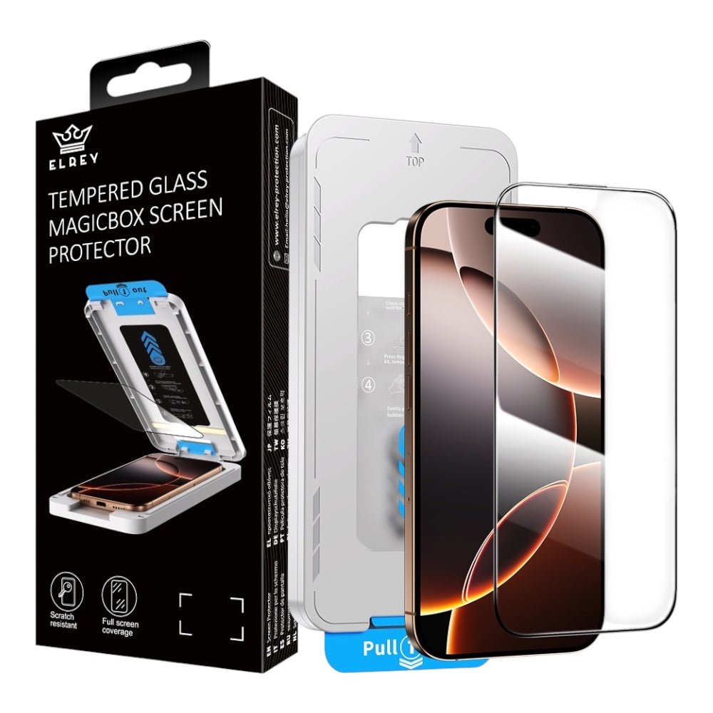 El Rey Tempered Glass HD Magicbox Screen Protector For iPhone 16 — foto 2