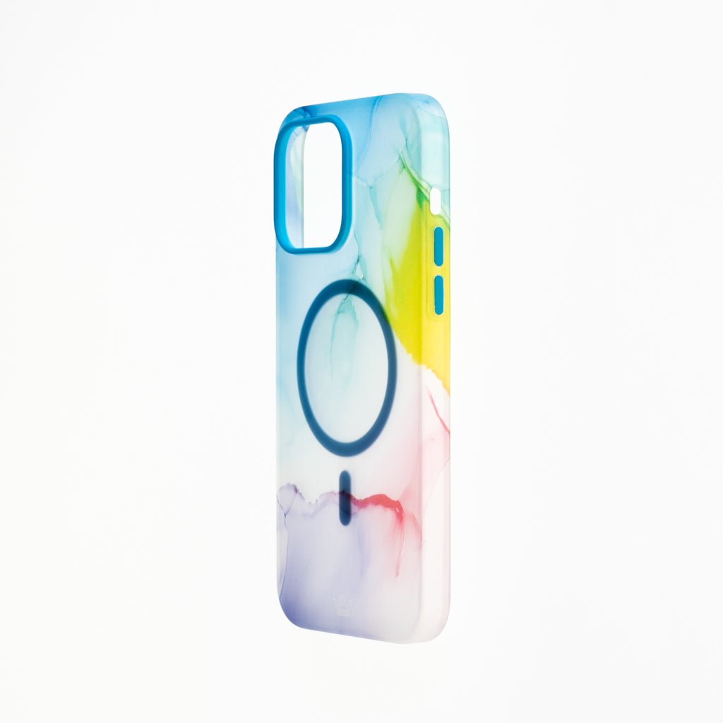 Estuche Clásico El Rey Figura Apple iPhone 14 Pro Color Arcoiris — foto 2