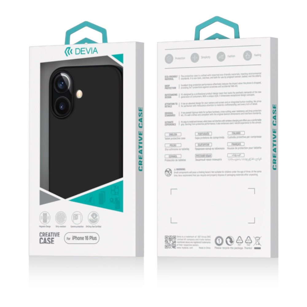 Estuche Devia Skin iPhone 16 Nature Series Azul — foto 3