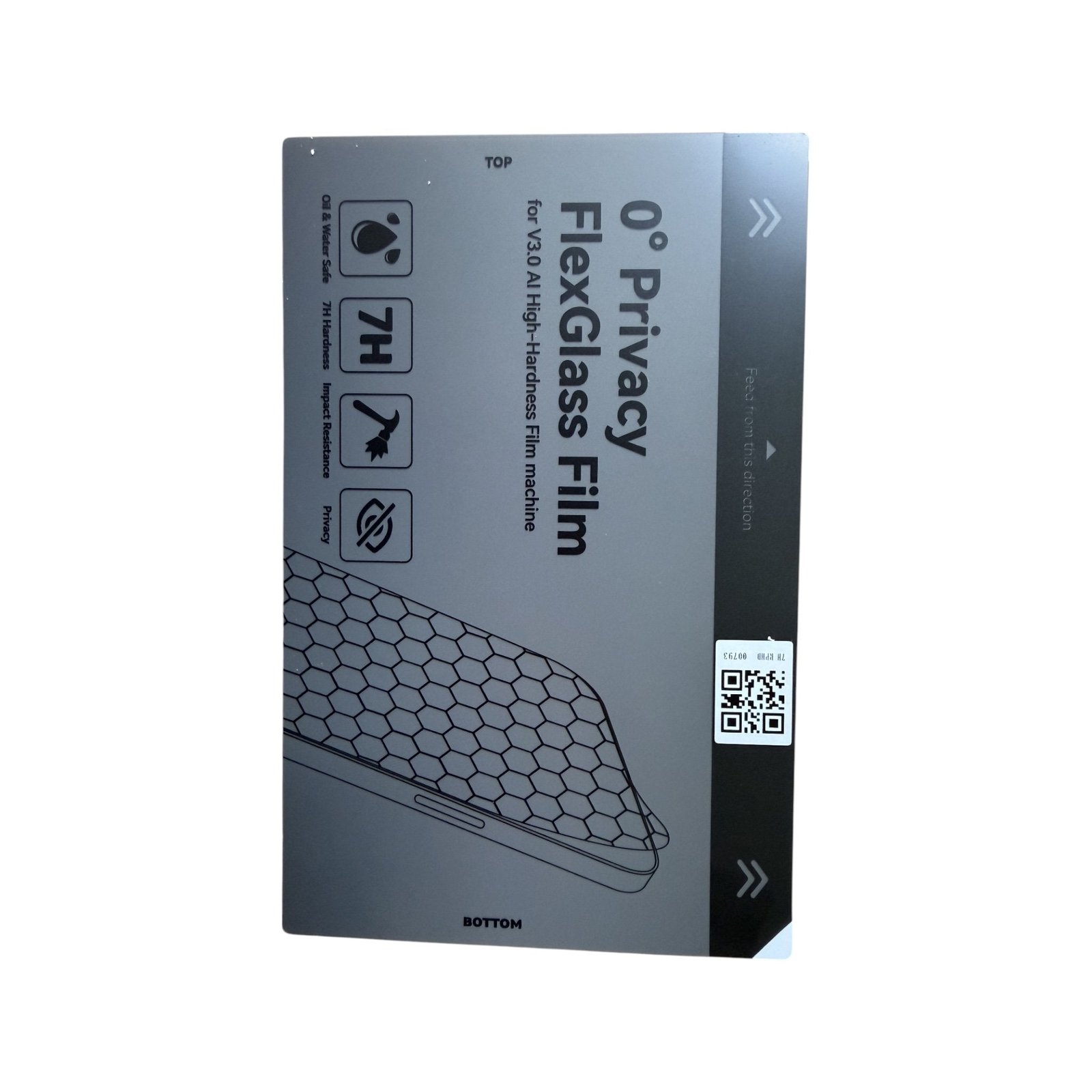 Vidrio Glass Rpet 7H film flexible privacidad para celular