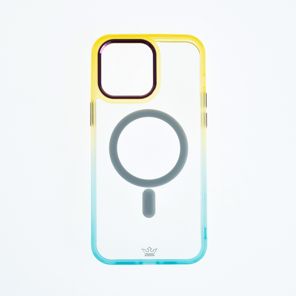 Estuche MagSafe El Rey Degrade para iPhone 14 Plus · Amarillo